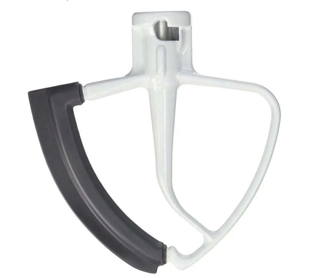 Zubehör Set Knethaken, Schneebesen, Flachrührer Flexirührer für, Kitchenaid Küchenmaschine Artisan Classic Ultra 5KSM90, 5KSM150, 5KSM45, K45SS, 5KSM125, 5KSM175, 5KSM156 - KitchenTech