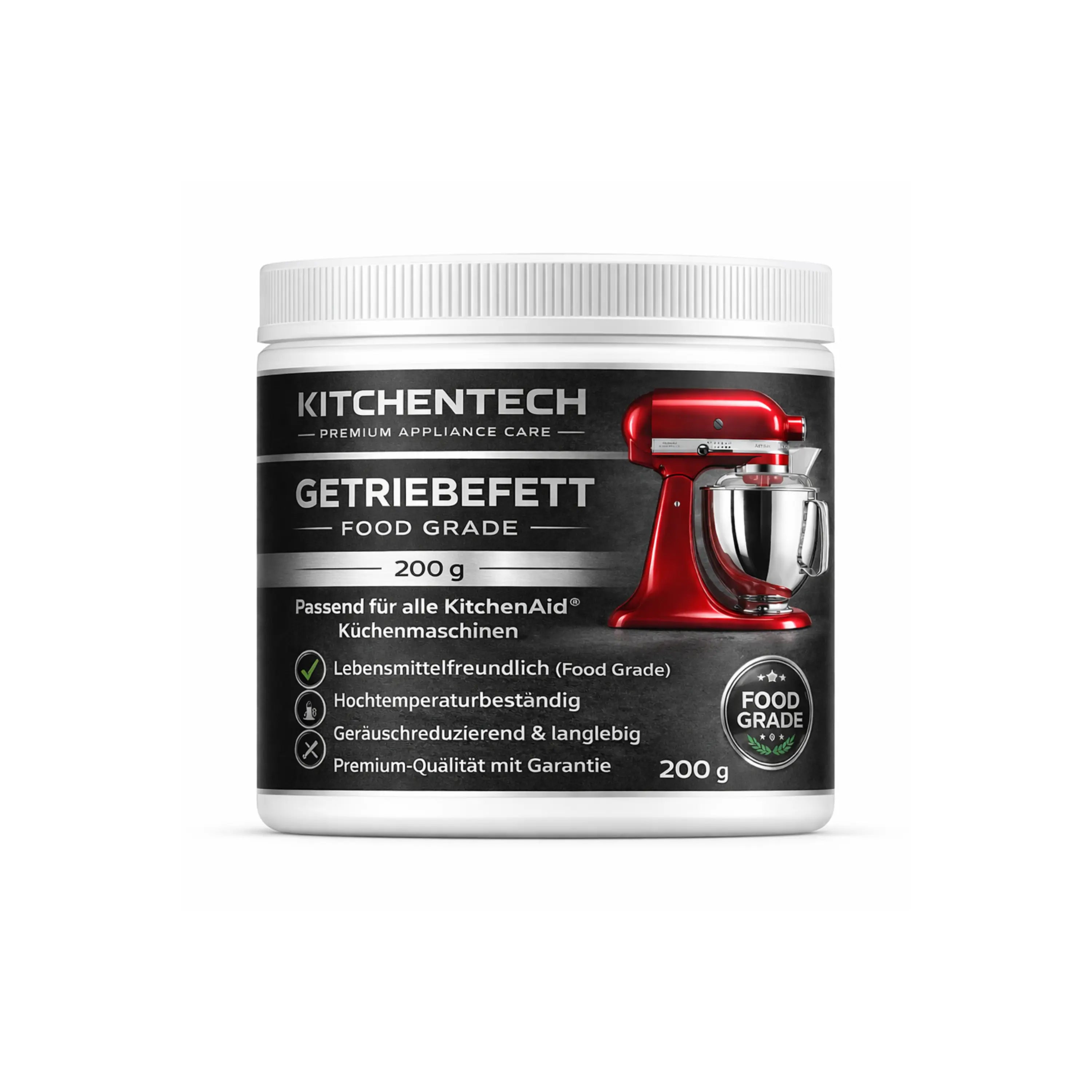 Premium Getriebefett 200g für KitchenAid Küchenmaschine