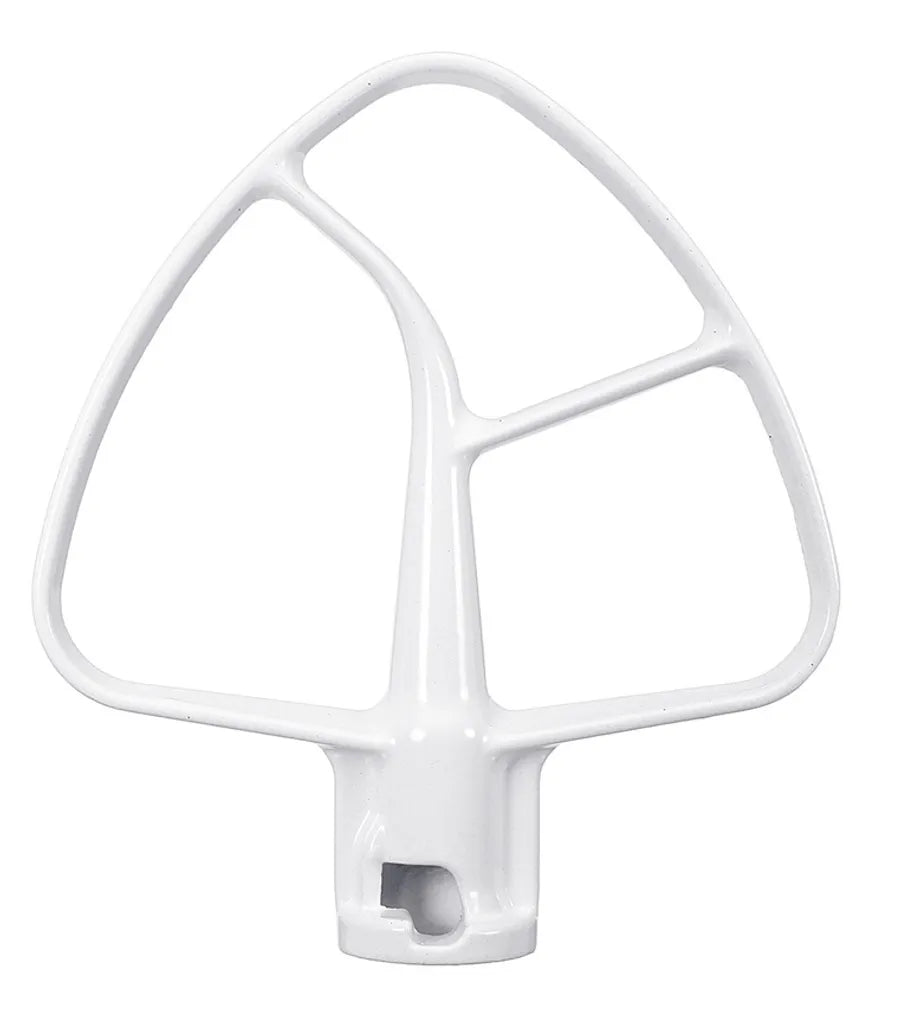 Zubehör Set Knethaken, Schneebesen, Flachrührer Flexirührer für, Kitchenaid Küchenmaschine Artisan Classic Ultra 5KSM90, 5KSM150, 5KSM45, K45SS, 5KSM125, 5KSM175, 5KSM156 - KitchenTech