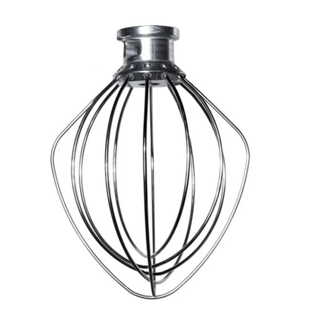 Zubehör Set Knethaken, Schneebesen, Flachrührer Flexirührer für, Kitchenaid Küchenmaschine Artisan Classic Ultra 5KSM90, 5KSM150, 5KSM45, K45SS, 5KSM125, 5KSM175, 5KSM156 - KitchenTech