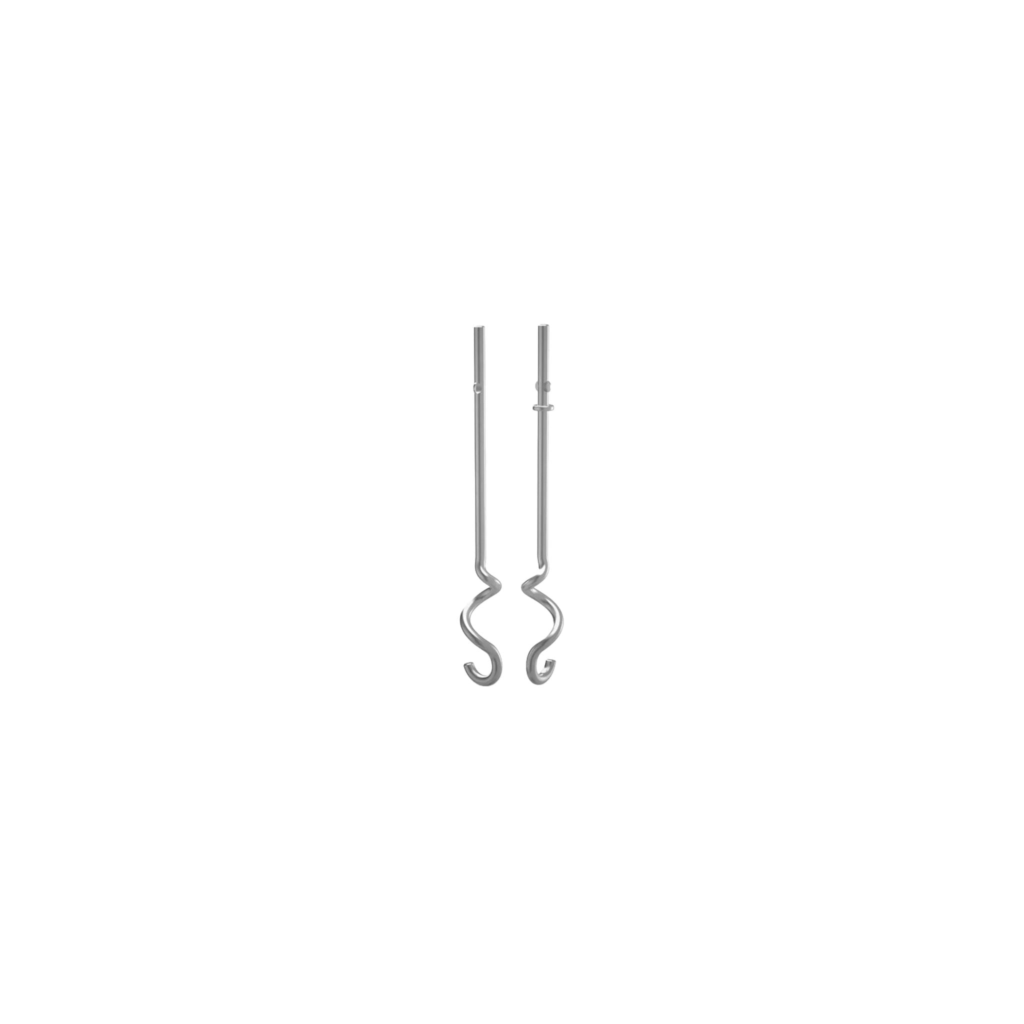 Crochet pétrisseur KitchenAid 5KHM2DH pour batteurs à main