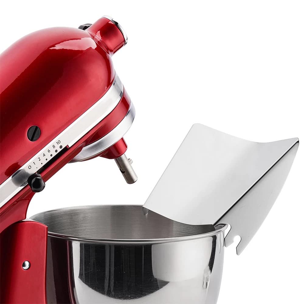 Welikekitchen Edelstahl Einfüllhilfe für KitchenAid Küchenmaschinen Rührschüssel - KitchenTech