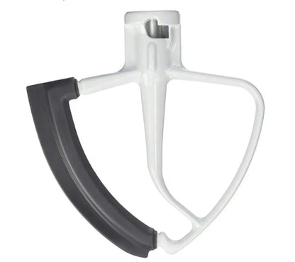 Zubehör Set Knethaken, Schneebesen, Flachrührer Flexirührer für, Kitchenaid Küchenmaschine Artisan Classic Ultra 5KSM90, 5KSM150, 5KSM45, K45SS, 5KSM125, 5KSM175, 5KSM156 - KitchenTech