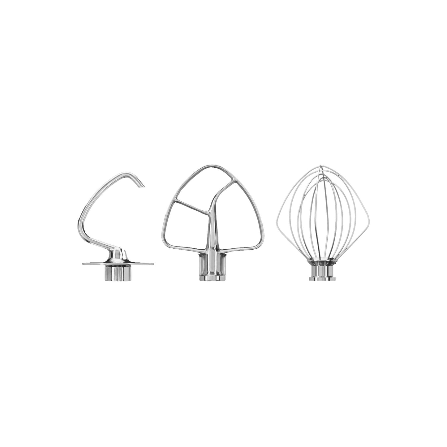 KitchenAid Edelstahl Zubehör-Set für 4,8 l und 4,3 l Küchenmaschine 5KSM5TH3PSS - KitchenTech