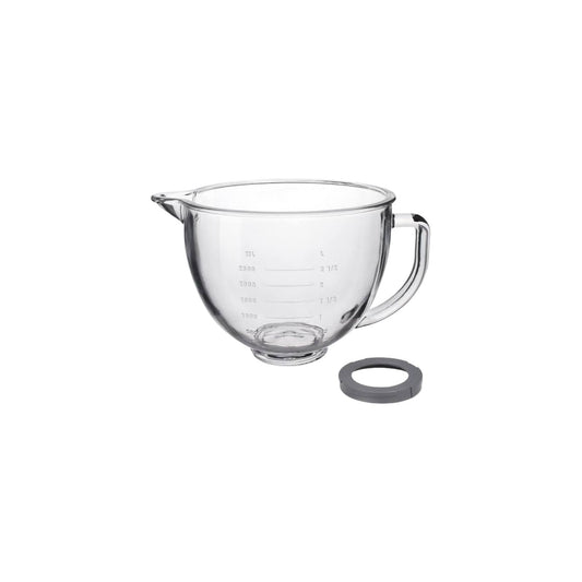 Welikekitchen Glasschüssel 5K5GB für KitchenAid 4,8 l und 4,3 l Küchenmaschinen - KitchenTech